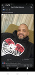 l.e.r.o.c. lion logo hoodie